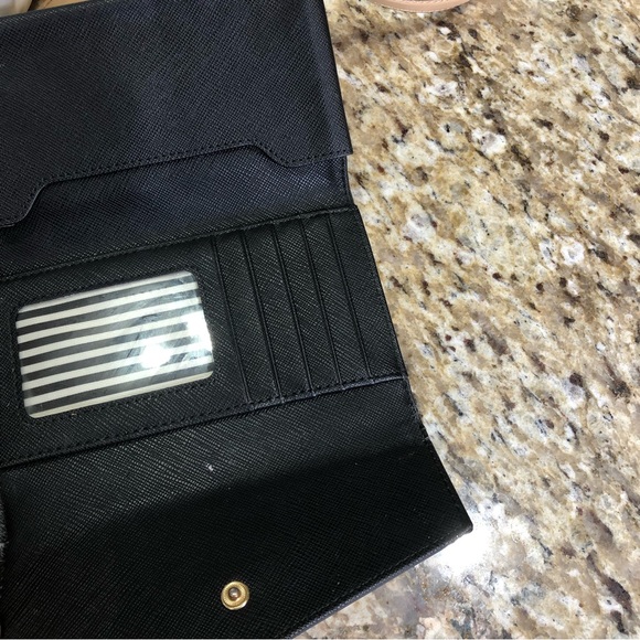 Kate Spade Off White Tan Pippa Parnell Street Leather Satchel Beige w/ Wallet - Picture 12 of 13